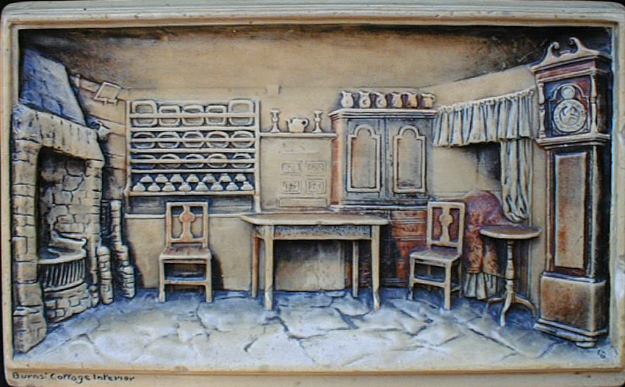 Print - Burns Cottage Interior